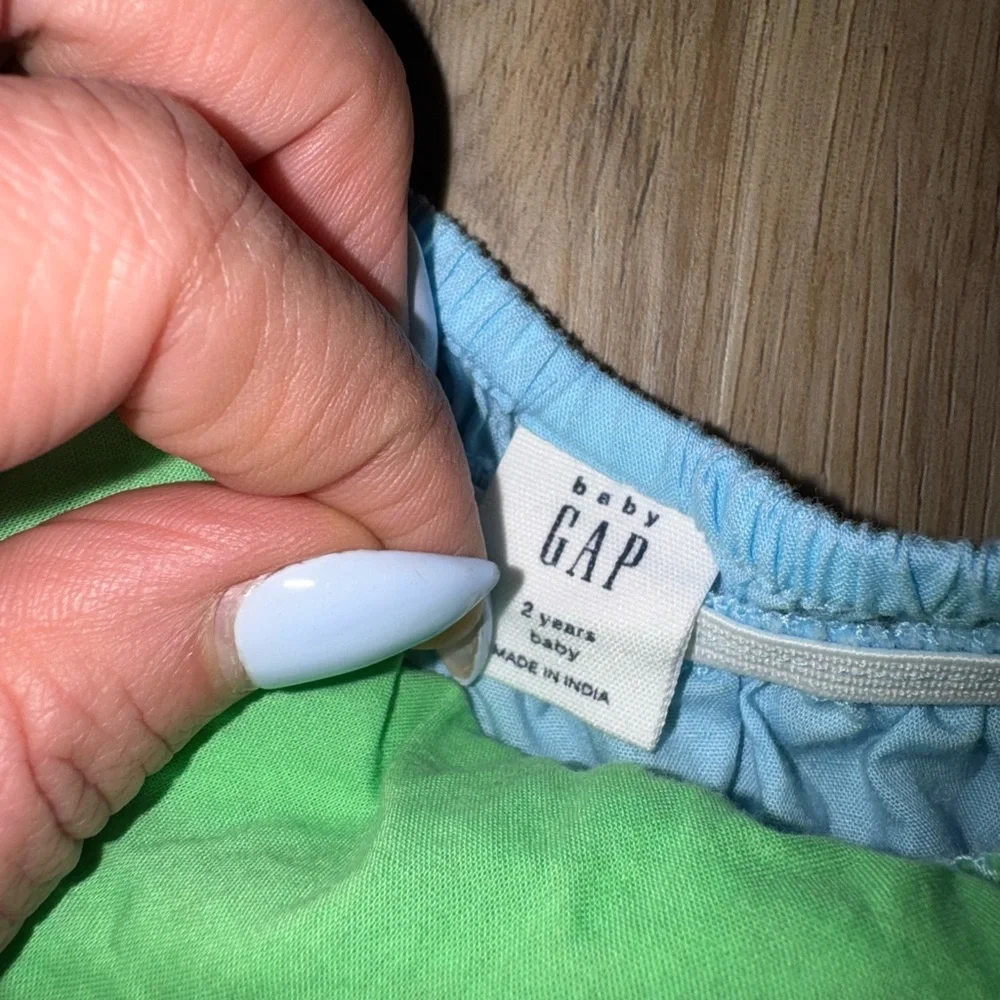 NWOT Gap Baby Toddler Crochet-Yoke Dress - 2T